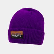 Gorro clásico de 19 cm, morado
