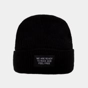 Gorro "We are ready" de 21 cm, negro
