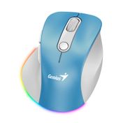 Mouse inalámbrico Genius ERGO 9000S Pro, azul
