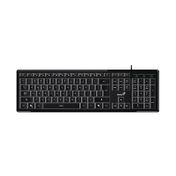 Teclado alámbrico iluminado Genius SlimStar 820