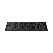 Teclado alámbrico iluminado Genius SlimStar 820