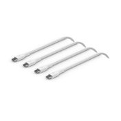 Set de 2 cables USB-C a USB-C de 1 m, blanco