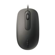 Mouse alámbrico Rapoo N200 RA016, negro