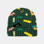 Gorro de figuras de 22 cm, verde