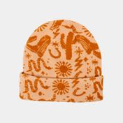 Gorro diseño desierto de 22 cm, naranja