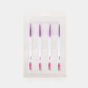 Set de agujas de crochet con mango plano x 8 piezas