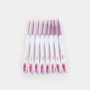 Set de agujas de crochet con mango plano x 8 piezas