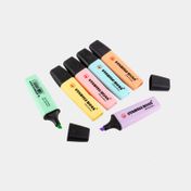 Resaltador Stabilo Boss colores pasteles x 6 unidades
