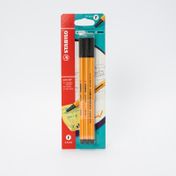 Plumígrafo Stabilo Point 88 tinta negra x 3 unidades