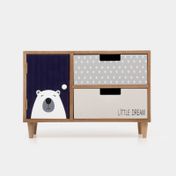 Organizador de 25 x 30 cm con 2 cajones