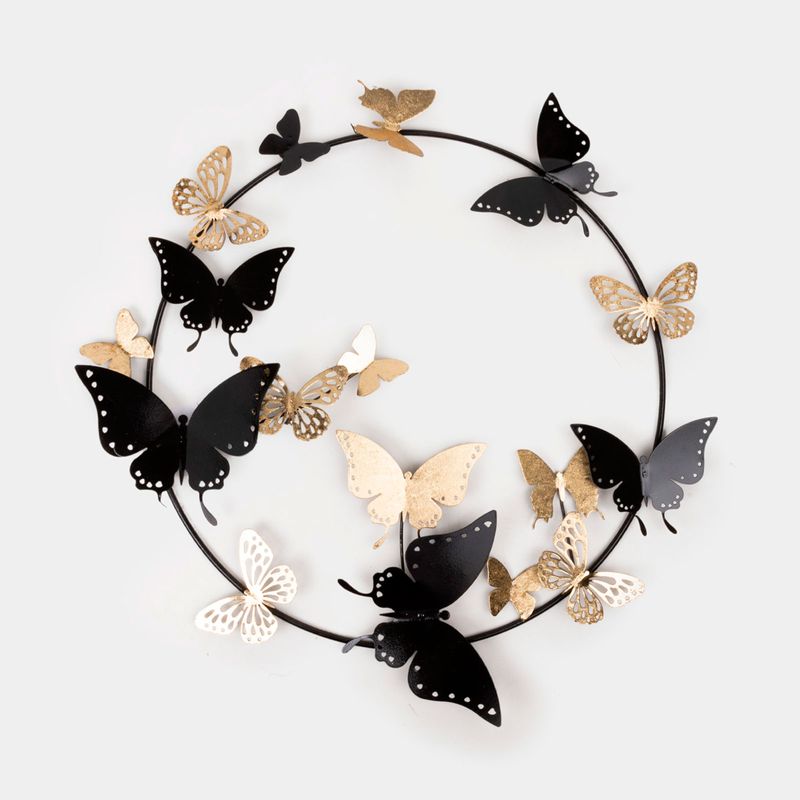 adorno-de-pared-64-x-67-cm-metalico-diseno-circular-con-mariposas-7701016776165