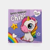 Libro para colorear: seres mágicos chibi