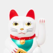 Figura de 9.7 cm gato de la fortuna