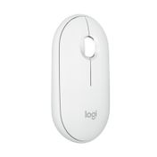 Mouse inalámbrico Logitech Pebble 2 M350S, blanco