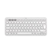 Teclado inalámbrico Logitech Pebble 2 K380S, blanco
