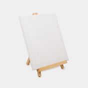 Kit de pintura por números con caballete, diseño de animales