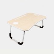 Mesa multiusos natural de 60 x 40 cm