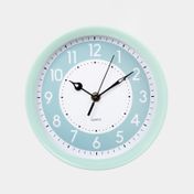 Reloj de pared verde menta de 20 cm