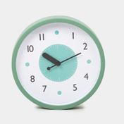 Reloj de pared verde menta de 22 cm