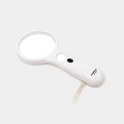 Lupa 3x de 75 mm con luz led