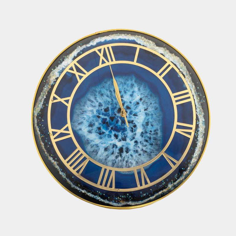 reloj-de-pared-circular-40-cm-fondo-azul-con-borde-dorado-7701016715850