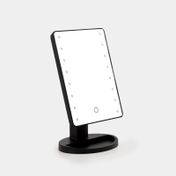 Espejo de mesa 26.5 x 17.4 cm con base organizadora y luz