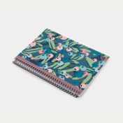 Cuaderno A5 argollado rayado de 80 hojas
