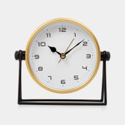 Reloj de mesa con base de 12.4 x 15.5 cm