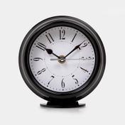 Reloj de mesa negro de 15 x 6 cm