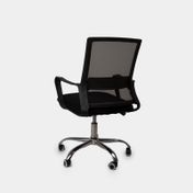 Silla giratoria Wings JR malla negra