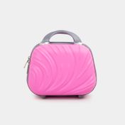 Neceser rosado de 20 x 26.5 cm
