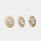 Set de relojes de pared x 3 piezas