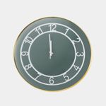reloj-de-pared-circular-40-cm-verde-con-dorado-7701016785808