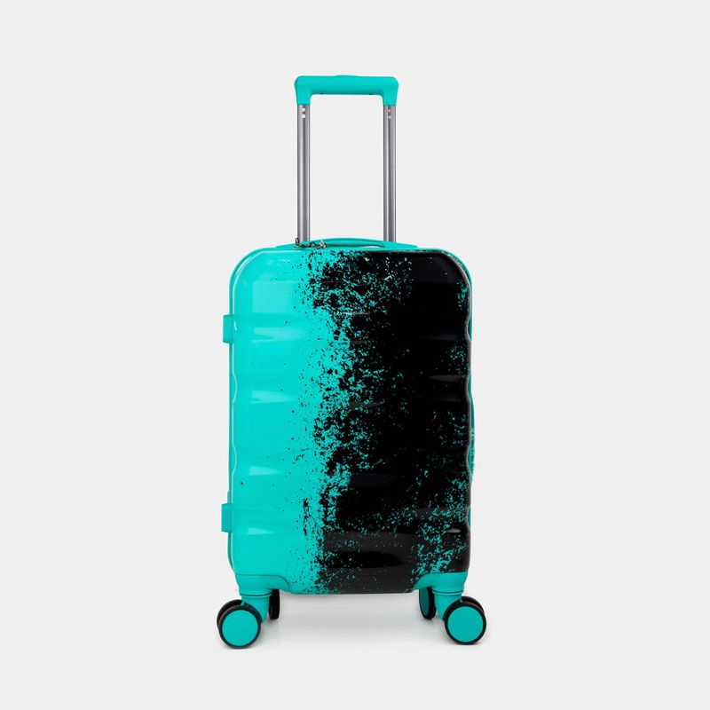 maleta-para-viaje-conruedas-de-20-verde-menta-con-negro-7701016954716