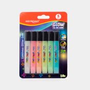 Pegante escarchado luminoso de 10 ml x 6 piezas