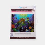 Kit de pintura de diamantes tortuga