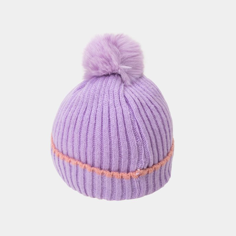 gorro-infantil-diseno-unicornio-con-pompones-lila-3-7701016795715