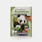 Kit de pintura por números panda bebé