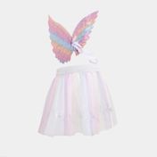 Falda tutu con alas talla única