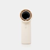 Ventilador mini recargable de 15.5 cm, blanco