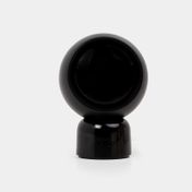 Ventilador calentador con movimiento, negro