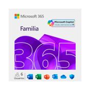 Pin virtual Microsoft 365 Familia 12 meses, 6 usuarios