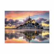 Rompecabezas de 1000 piezas Clementoni: Le Magnifique Mont Saint-Michel
