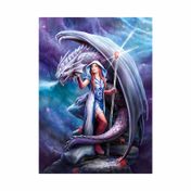 Rompecabezas de 1000 piezas Anne Stokes Dragon Mage