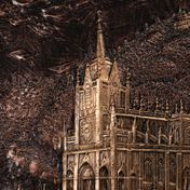 Cuadro 3D de 108 x 68 cm santuario de las lajas