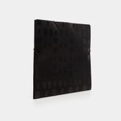 Carpeta de seguridad carta negra