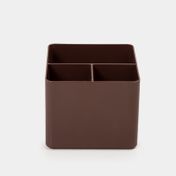 Organizador de escritorio con 3 divisiones