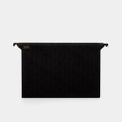 Archivador fuelle colgante con 12 divisiones, negro
