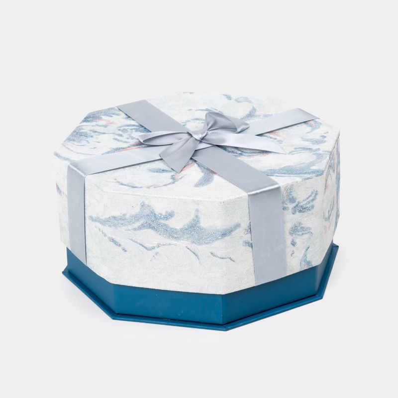 caja-de-regalo-octogonal-de-12-x-23-cm-azul-gris-7701016993890