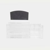 Organizador para cosméticos de 23.2 x 28.5 cm con espejo y 2 cajones